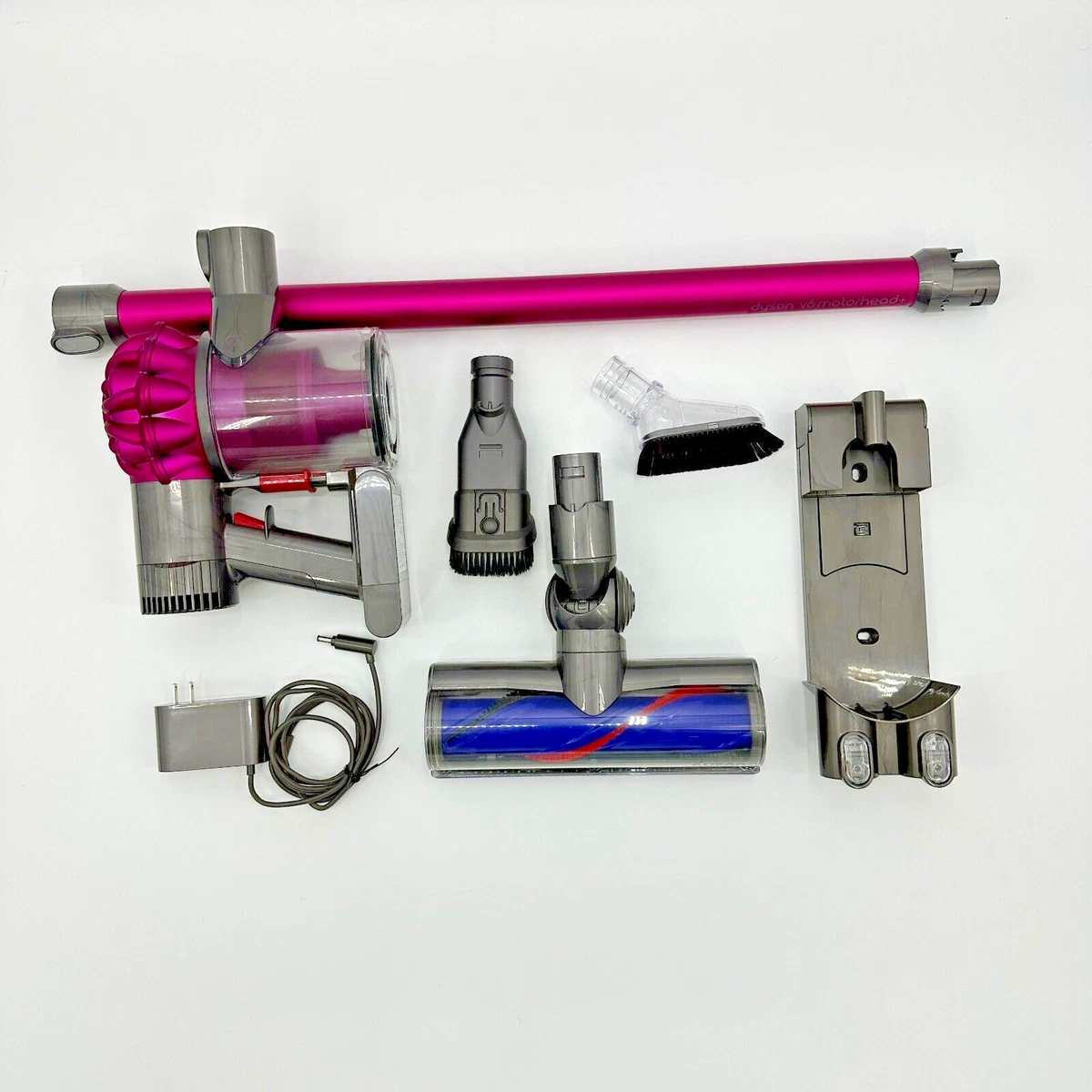 Dyson V6 Motorhead Plus Cordless Vacuum Cleaner SV04 with 4 Attachments