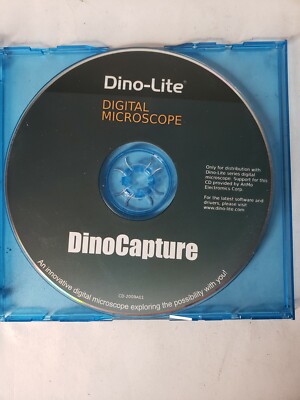 Dino-Lite Digital Microscope DinoCapture CD-ROM