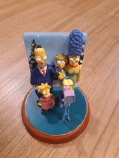Bradford Exchange Simpsons Picture Perfect Ornament Christmas Marge Homer Bart