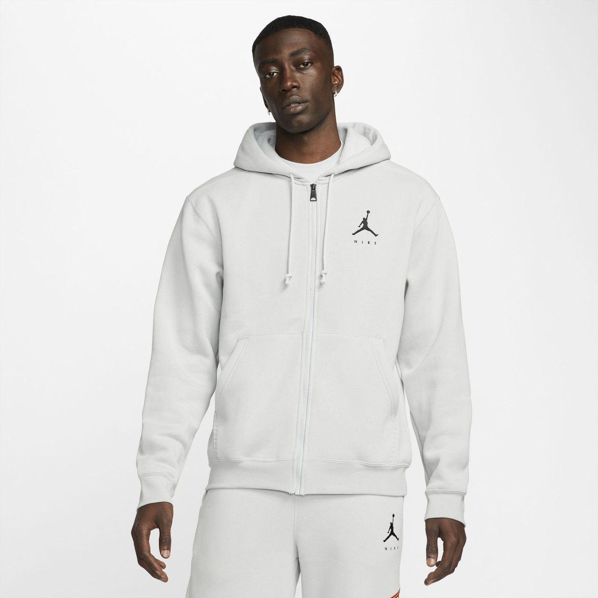 DC9606-097] Mens Air Jordan Jumpman Full-Zip Fleece Hoodie | eBay