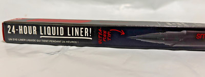 Smashbox Always On 24 Hour Liquid Eye Liner BLACK 0.02oz Full Size NIB