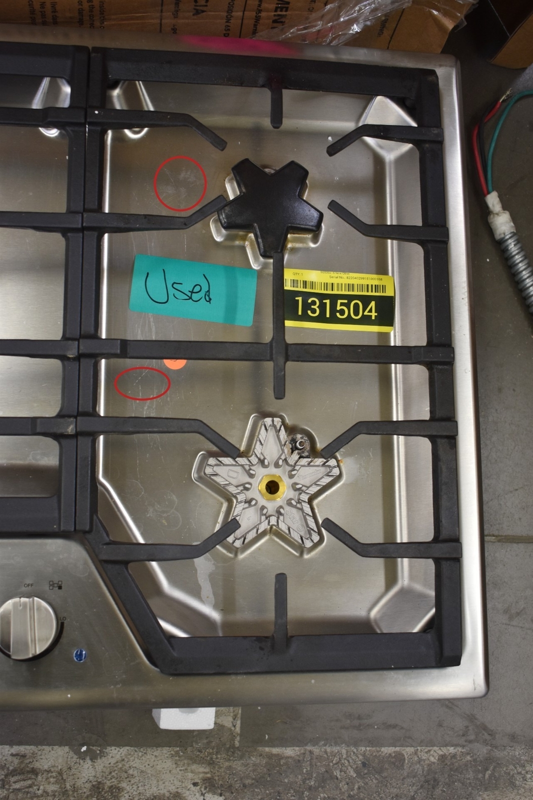 Thermador Masterpiece SGS365TS 36" Stainless Natural Gas Cooktop