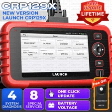 Launch CRP129X OBD2 Car Scanner Engine ABS SRS SAS TPMS EPB Diagnostic Tool