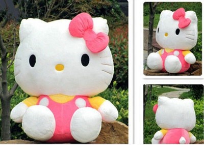 23.6'' Giant big Japanese Sanrio Jumbo Hello Kitty Plush Toys Stuffed Doll gift | eBay