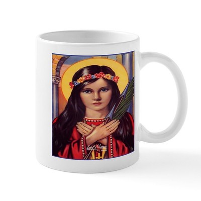 CafePress Saint Philomena Mug 11 oz Ceramic Mug (1173992865)