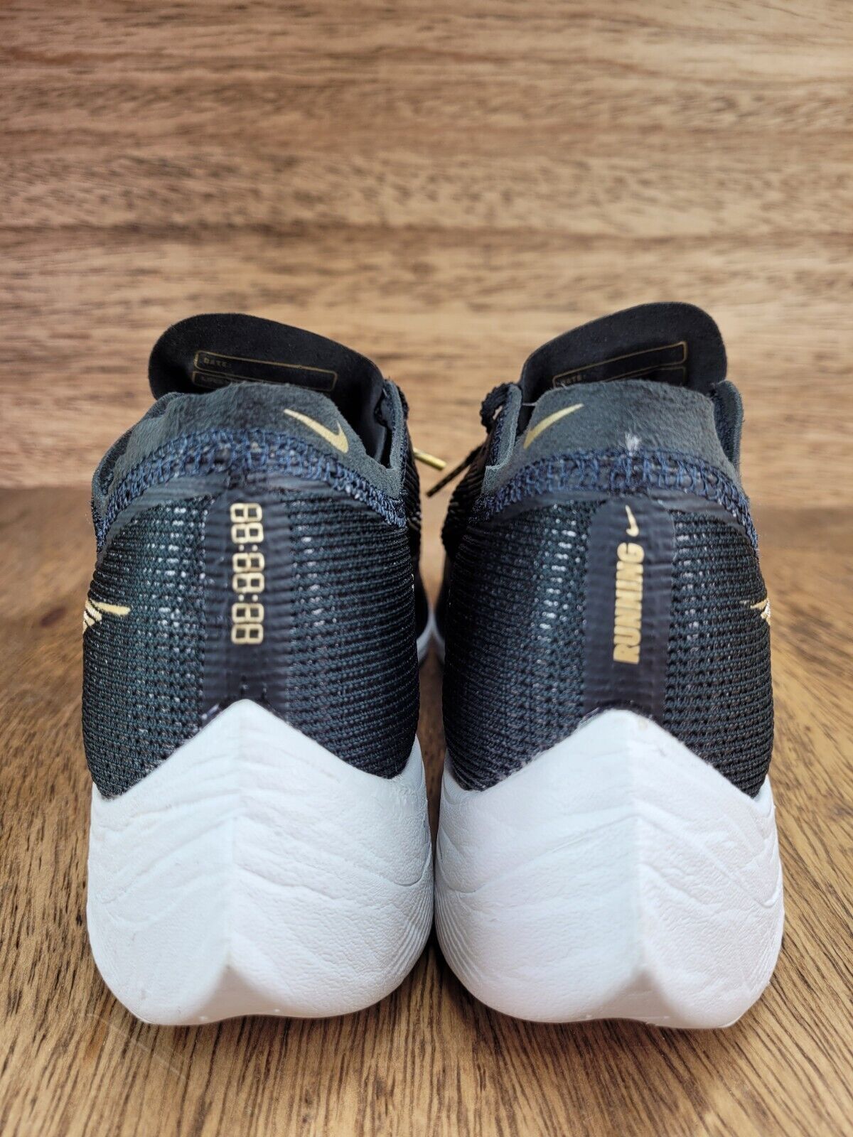 Nike Zoomx Vaporfly Next 2 Women's 8 Men's 6.5 Black White Gold Coin
