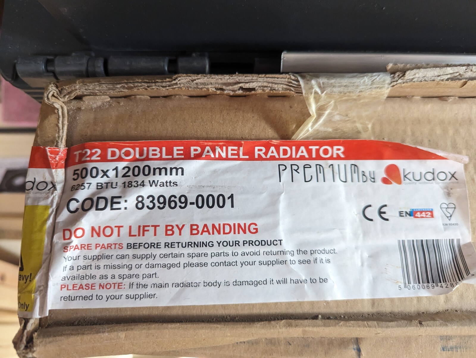 Kudox Premium Type 22 Double-panel Double Convector Radiator 500 X 1200mm  White for sale online | eBay