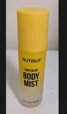 Nutrius Coco Bliss Body Mist 4 Fl Oz Cruelty, Phthalate, Paraben,  Gluten Free
