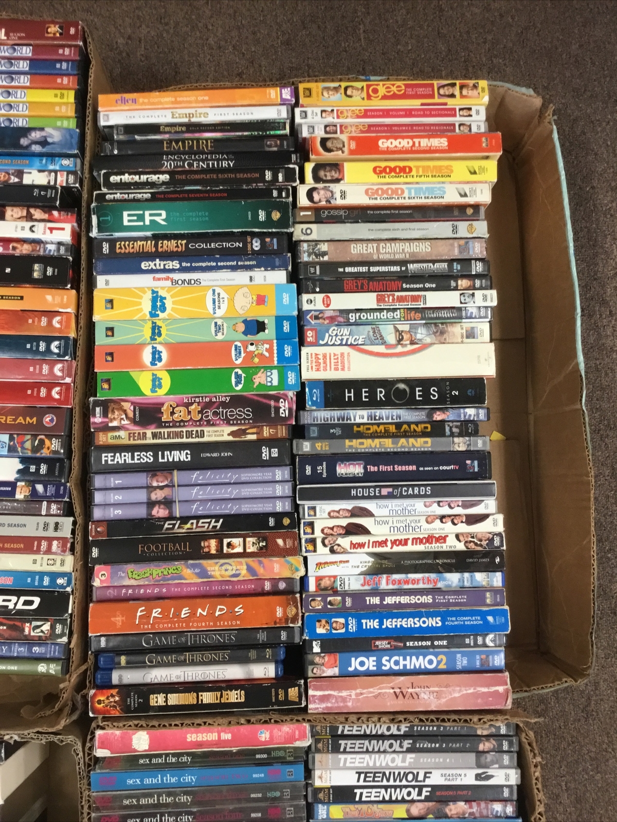 YOU PICK / CHOOSE DVD BOX SETS TV COMPLETE SEASONS COMBINED SHIPPING 4.00 +Ship