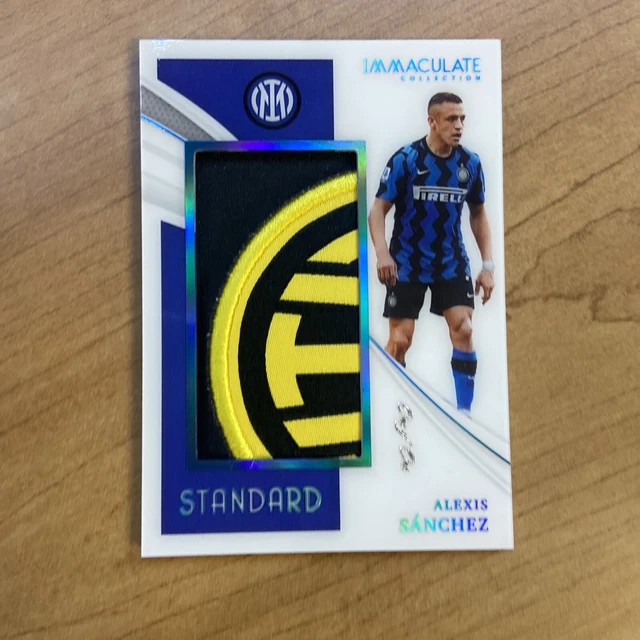 2021 Panini Immaculate Soccer Alexis Sanchez Jumbo Jersey Patch True 1/1