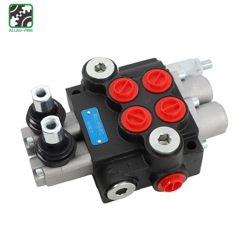 3600 PSI 2Spool Hydraulic Directional Control Valve Double Acting Cylinder - Picture 3 of 8