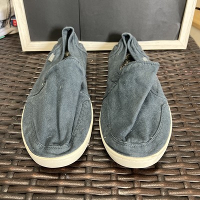 Sanuk Women's Pair O Dice Slip On Shoes Navy Blue Sneakers