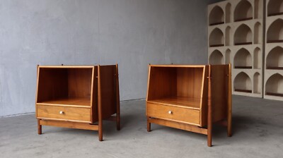 Pair of Declaration Nightstands by Kipp Stewart for Drexel