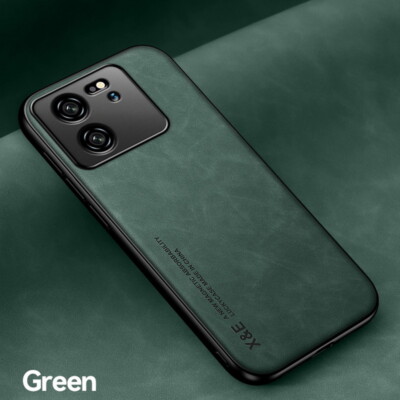 Hülle für Xiaomi 13T 14T Pro Redmi Note 14 13 Poco X5 Magnetic Leder Schutz Case