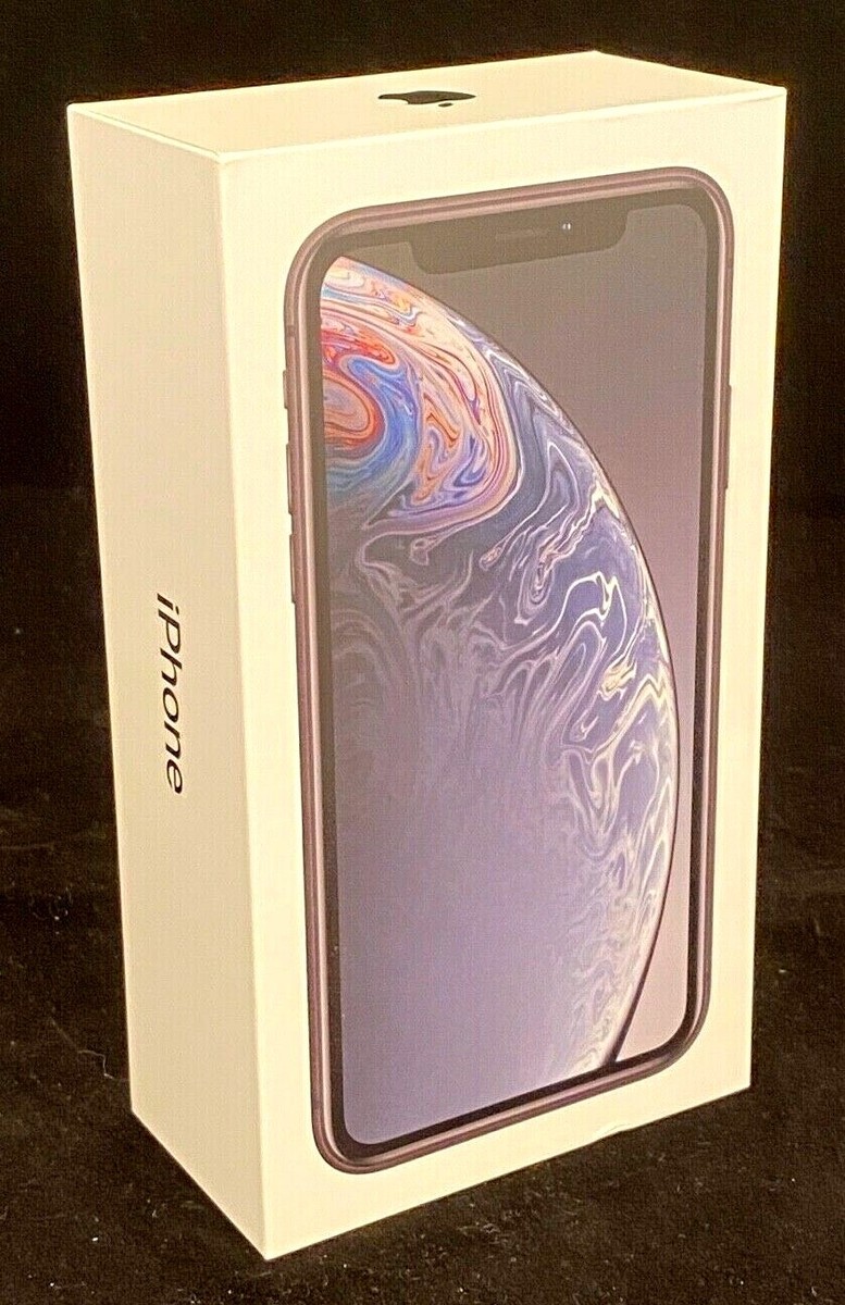 iPhone XR 64gb - Model A1984 - Black - EMPTY BOX ONLY