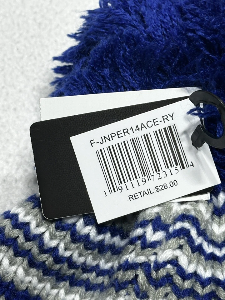 Indianapolis Colts 47 Marca Mujer Invierno Sombrero Gorro con Pelota Nuevo Con Etiquetas NFL Foto 4 de 4