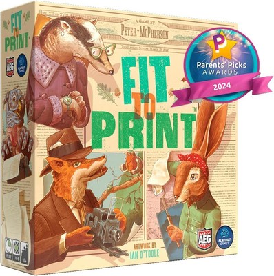 AEG & Flatout Games | Fit to Print | Build your Newspaper! | From the Creators o