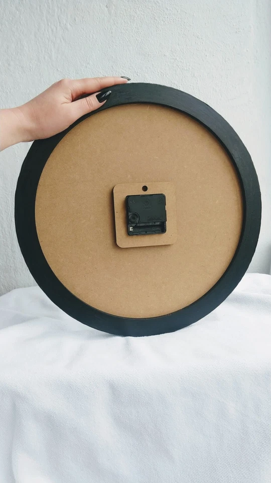 Wall epoxy resin clock Home Decor hand made emerald  craft - Image 2 of 4