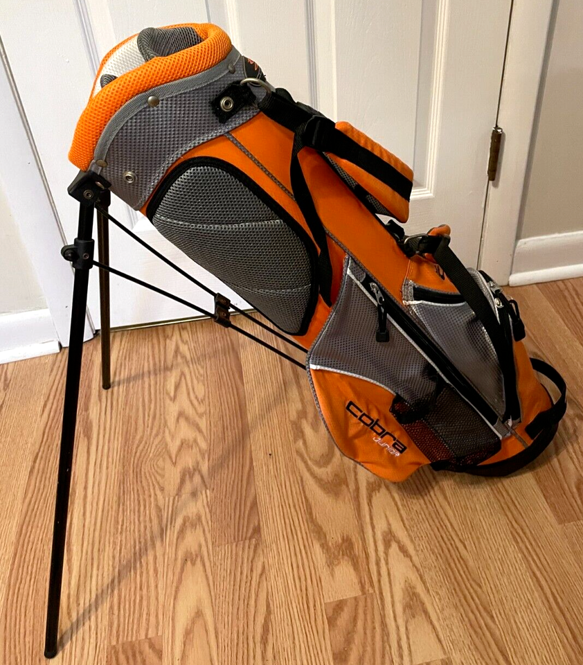 Cobra Junior Kids Golf Club Set Stand Bag & 6 Clubs Ages 912 53"60