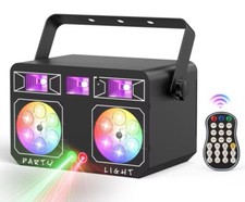 Modello LED Proiettore Laser Scanner Luce Palco RGB Party Club DJ Discoteca Luci