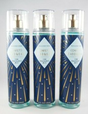  3 Bath  Body Works Blue Gold Confetti Daydream Fragrance Mist Spray 8oz New