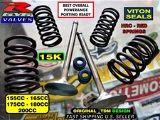 Performance GY6 150cc Racing Upgrade Valve Kit Seals Power Springs Hi-Output A