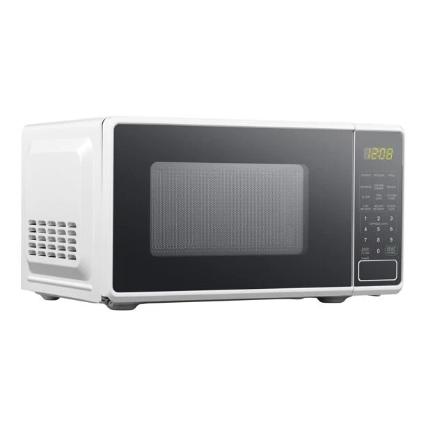 0.7 cu. ft. Small Countertop Microwave in White