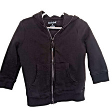 CAT  JACK BRAND Boy's Black Full-Zip Hoodie - 2T