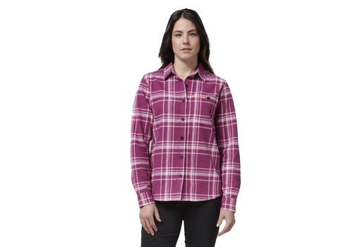 Hard Yakka Legends Ls Check Flannel Shirt Womens - WorkWearZone - Picture 2 of 10