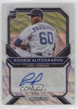 2021 Panini Prizm Rookie White Wave 30/50 Enoli Paredes #RA-EP Auto qp4