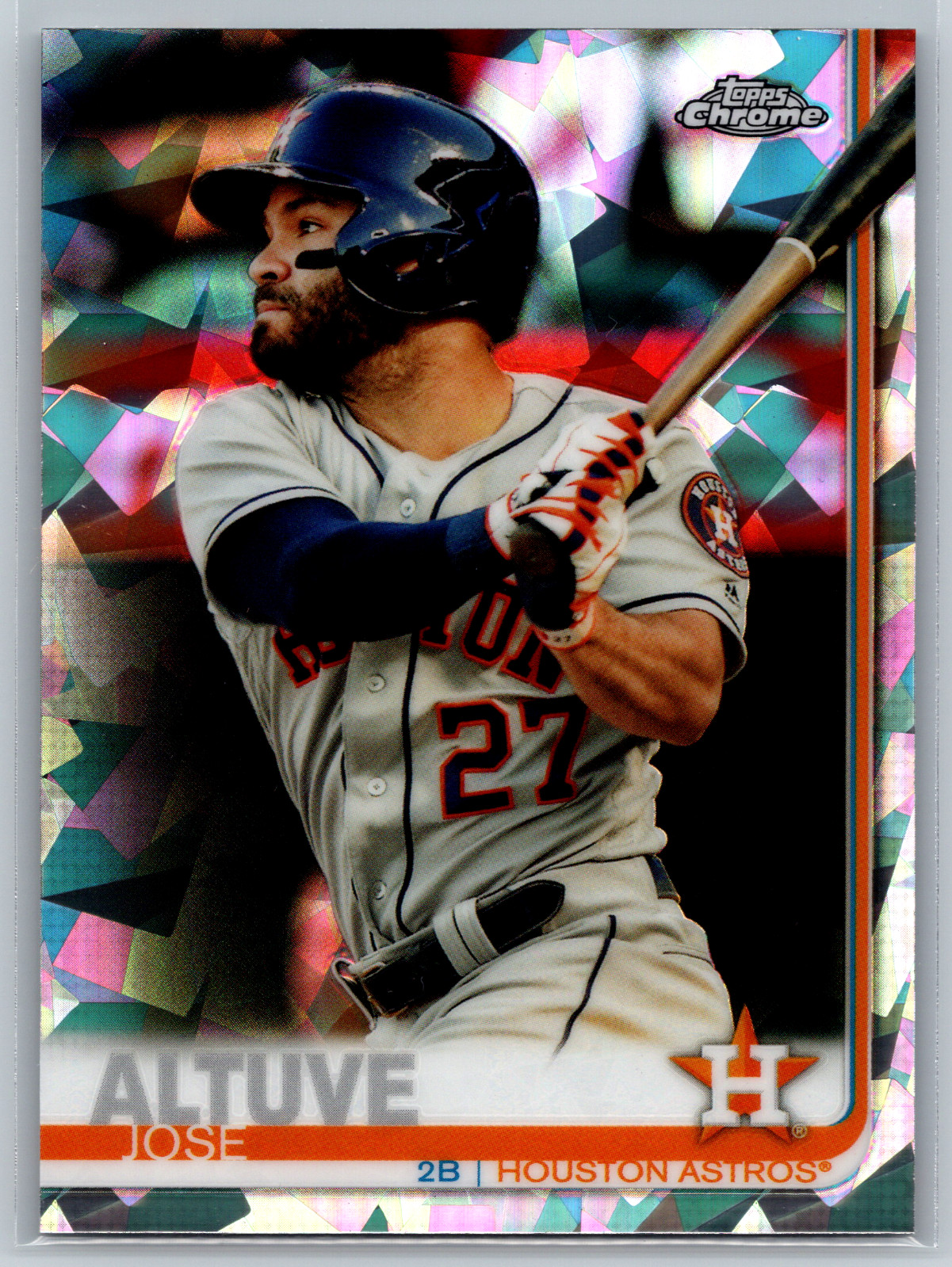 Jose Altuve #178 Baseball Cards 2019 Topps Chrome Sapphire trading card — raw and PSA graded price guide