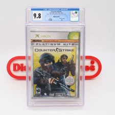 XBOX COUNTERSTRIKE / COUNTER-STRIKE - CGC GRADED 9.8 A+! NEW & Factory Sealed!