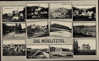 Postcard Altenberg in the Eastern Ore Mountains, Dohna, Weesenstein, Finkenfang,... - 4055982