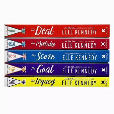 Off-Campus Series Books 1-5 Collection Set by Elle Kennedy Deal