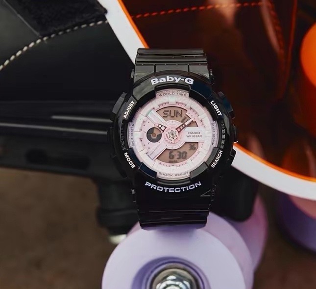 CASIO BA-110 Analog Digital Watch Sporty Fashionable Design