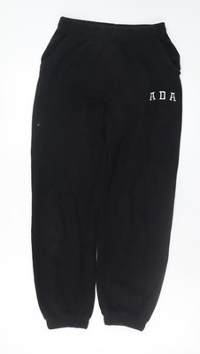 Adanola Herren Schwarz XS Jogginghose Jogger Hose Fleece Bündchen