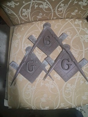 Masonic/Masonry Square & Compass Plastic Wall Hanging 