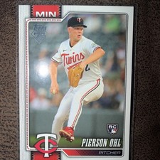 2026 Topps Series 1 Base Pierson Ohl RC Minnesota Twins #321