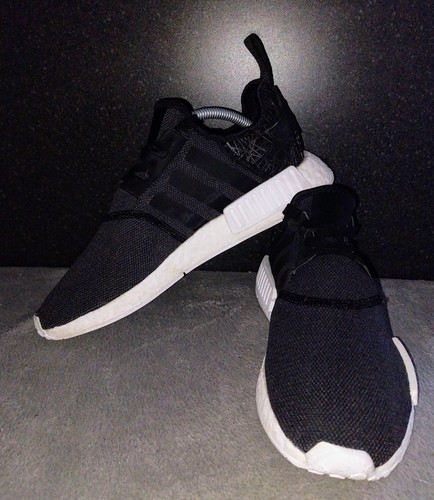 Adidas JD Sports X NMD_R1 Core Black Men's Trainers UK 9 Art S76906 Ex Condition - Picture 10 of 16
