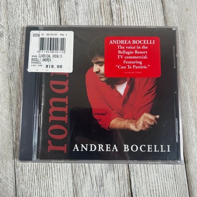 Andrea Bocelli   Romanza CD 1997 Classical Vocal Pop Philips Universal