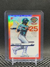 Tai Peete 2025 Prospect Edition Holo Prospect Ticket - Red #113/199 - #22