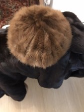 Real Mink Fur Hat Small Size