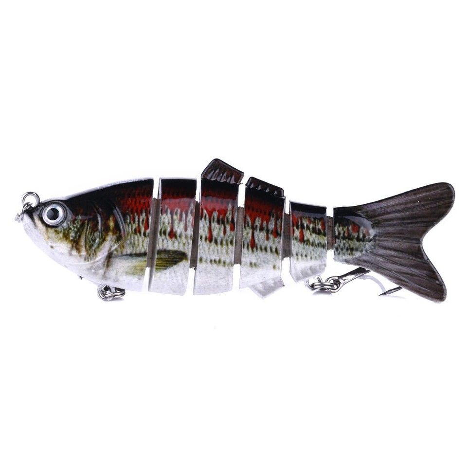 4 Esche Multi-Giuntate (3.5''): Il Set Di Swimbait Che Inganna Qualsiasi Predatore!