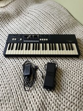 Hammond M-solo 49-Key Portable Organ Black with Gig Bag Backpack