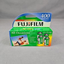 Fujifilm Fuji 400 Color 35mm Camera Film 4 Pk ISO 24 Exposure New Old Stock NOS