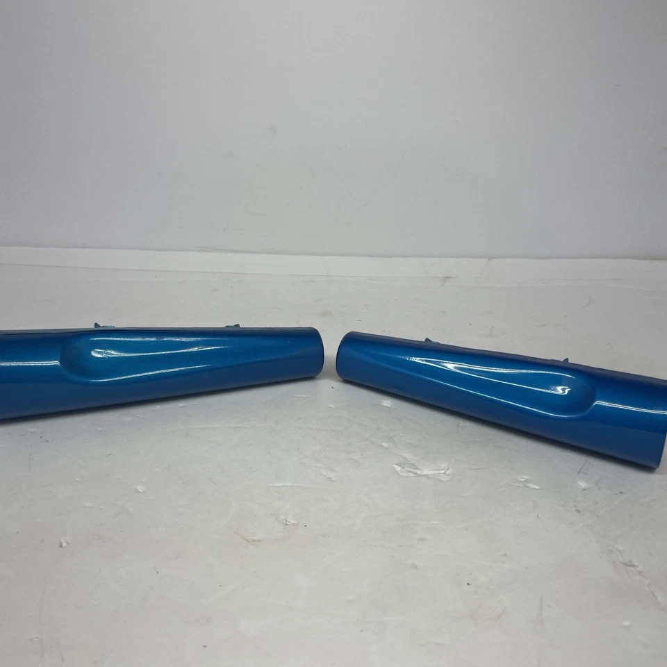 Juego de cubiertas de horquilla superior Yamaha YG5S 1969 azul Adrian 207-23121-00-62, 207-23131 NOS Foto 3 de 4