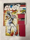 1984 Vintage GI Joe Cobra Lot Storm Shadow Figure Ninja Full File Card Back Cut