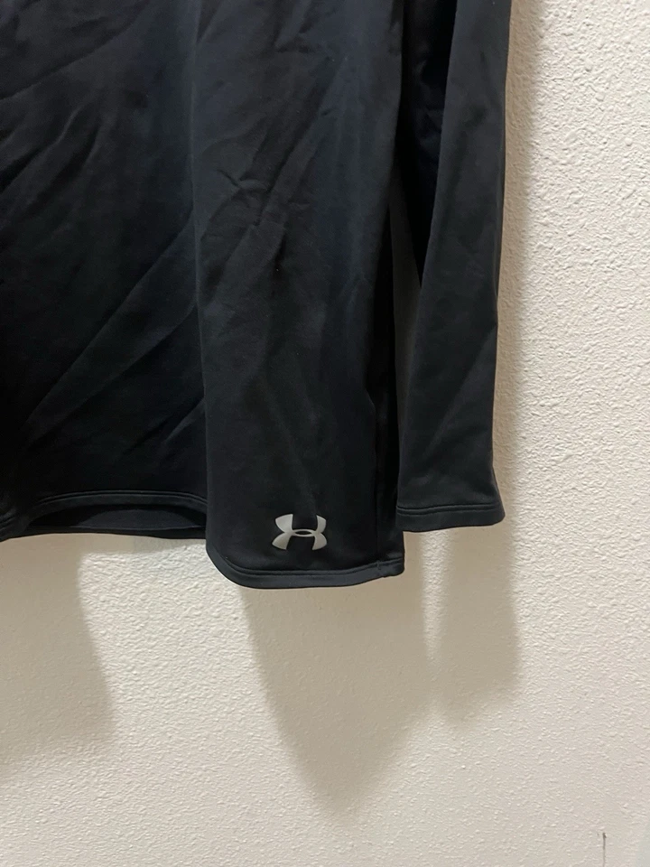 Under Armour Negro Coldgear Simulación Cuello Tortuga Cold Gear Compresión Hombres XL Foto 3 de 4
