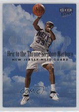 1999-00 Fleer Ultra Heir to the Throne Stephon Marbury #4HT q3n