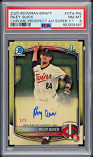 Marketplace image: 2025 Bowman Chrome Draft Riley Quick SUPERFRACTOR 1st Auto 1/1 Twins